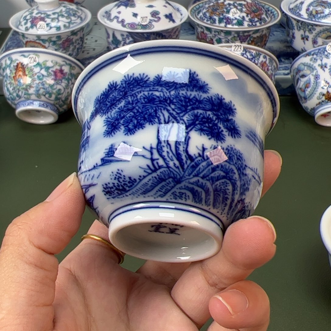 木木景德镇纯手工纯手绘茶具281