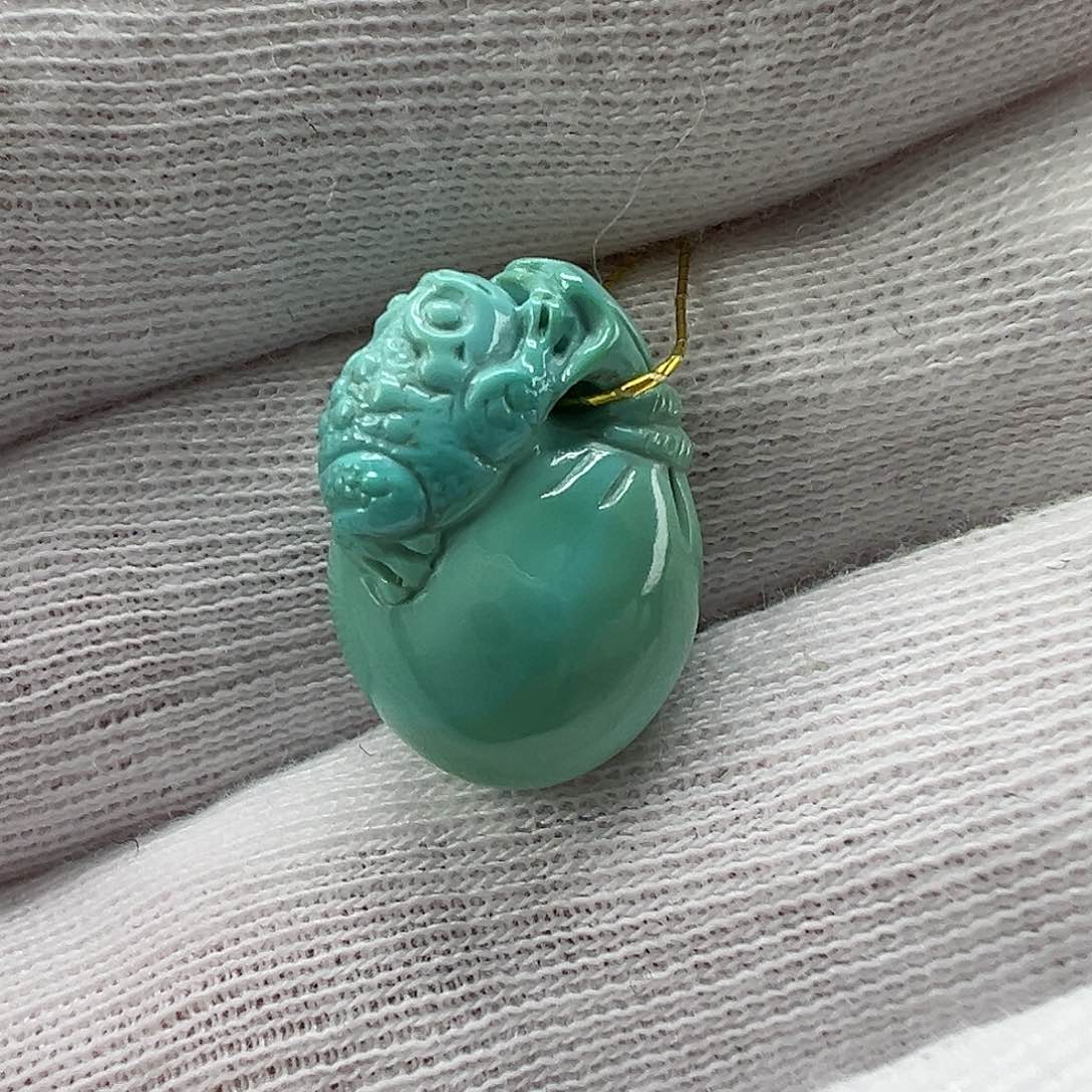 绿松石钱袋 未镶嵌