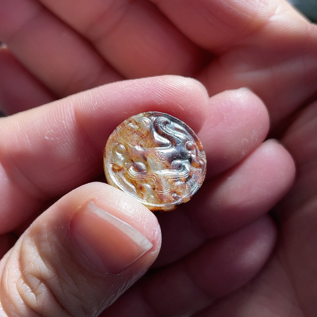 和田玉（糖玉）挂件未镶嵌