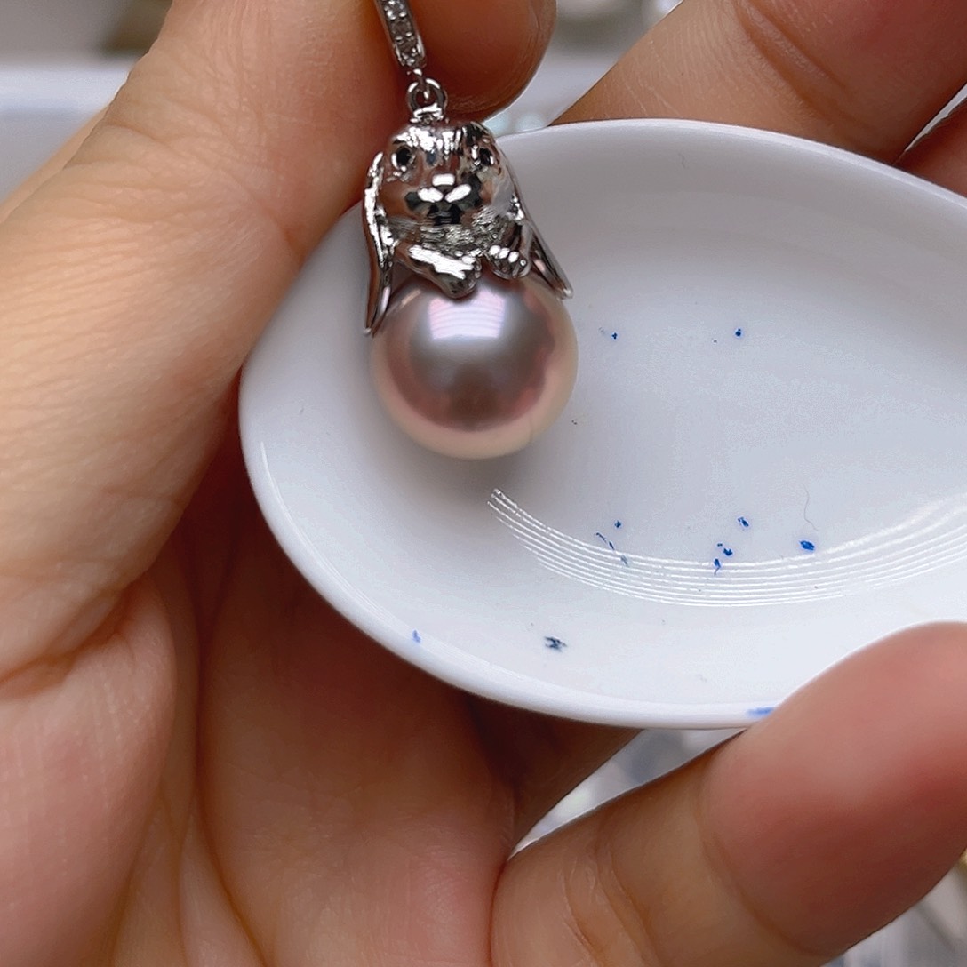 未镶嵌淡水珍珠吊坠