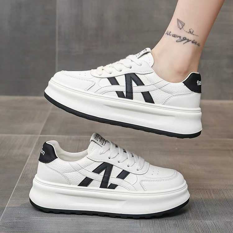 休闲女鞋2025新款时尚百搭小单鞋圆头运动网红S03