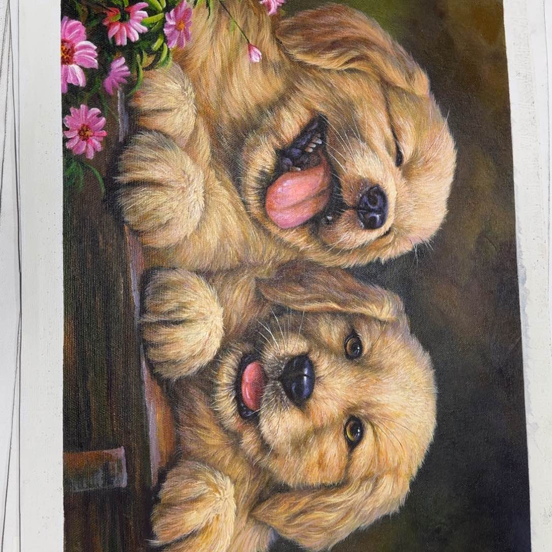 油画好的我真的是太