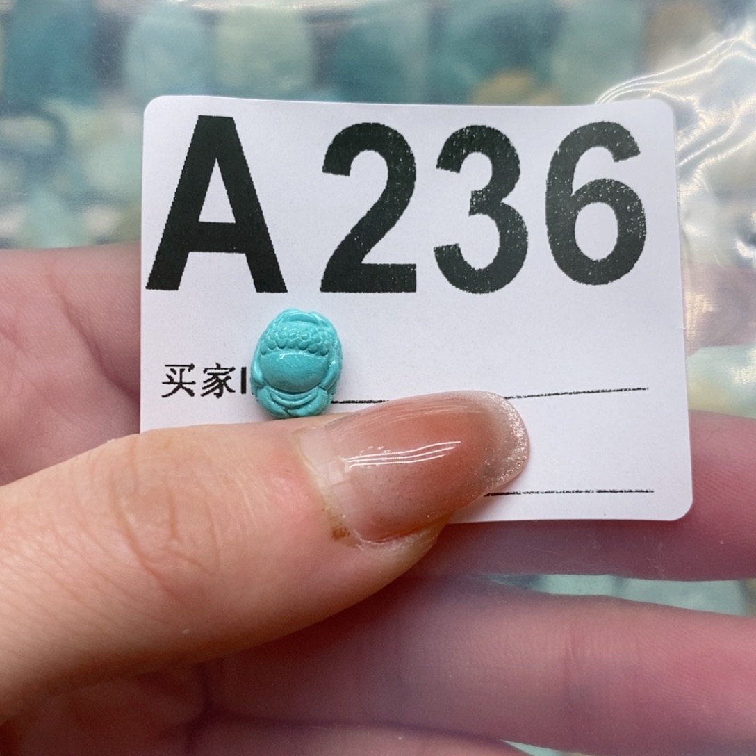 绿松石绿松石配饰定制未镶嵌