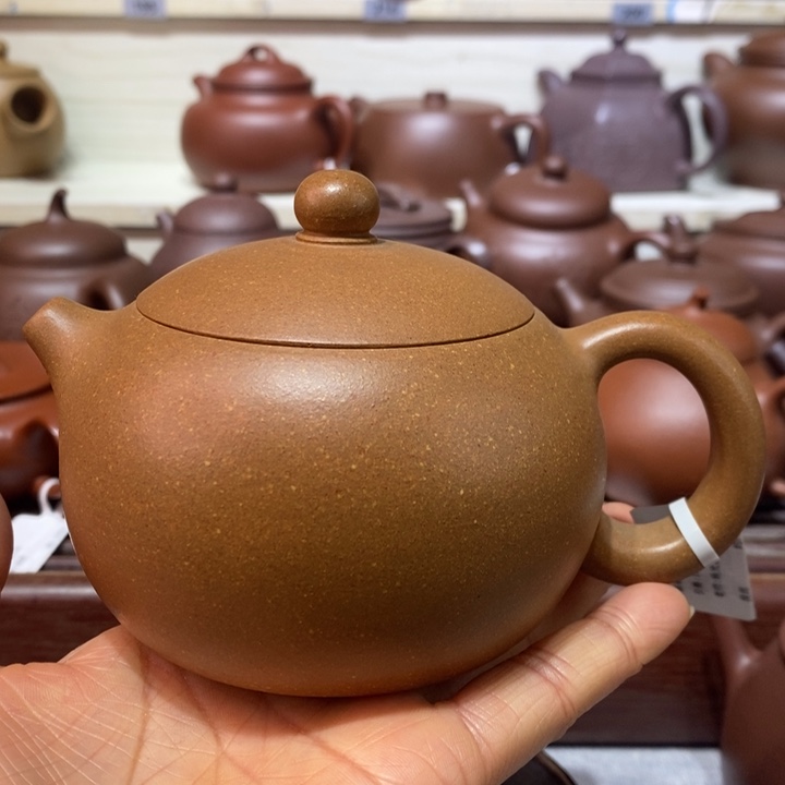 大***方茶壶紫砂微瑕处理一把