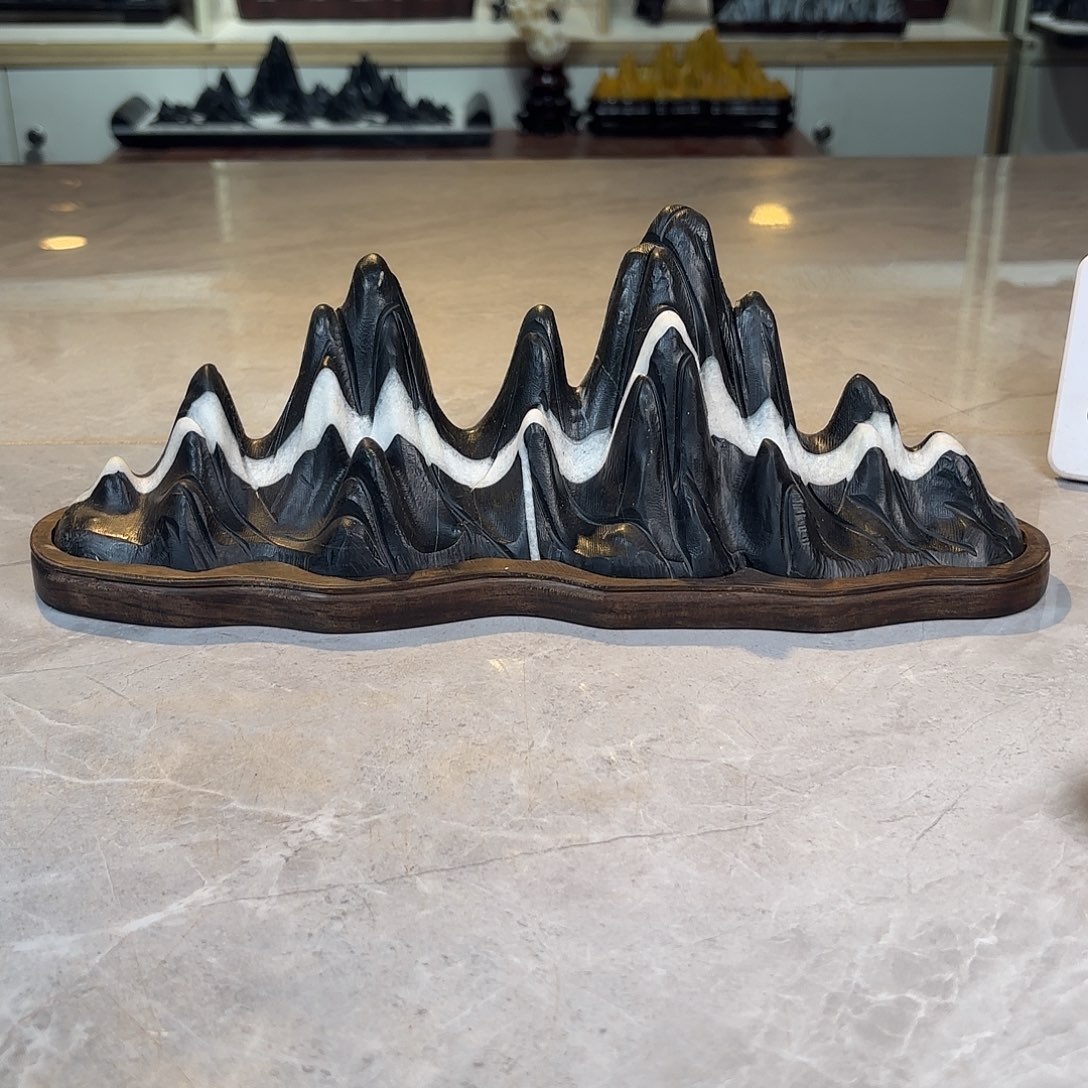 蛮***健灵璧石手工雕刻奇石摆件