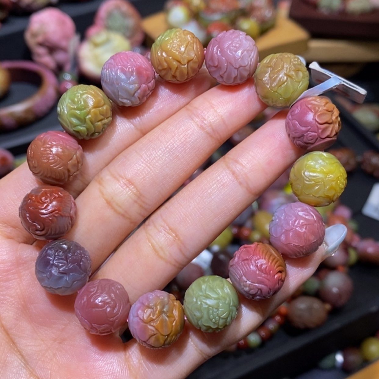 【闪购商品】玛瑙/玉髓手串未镶嵌盐源玛瑙