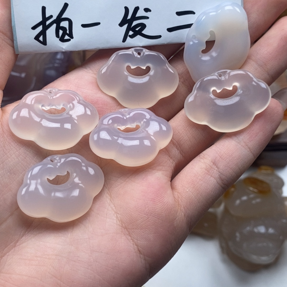 玛瑙/玉髓未镶嵌颈饰