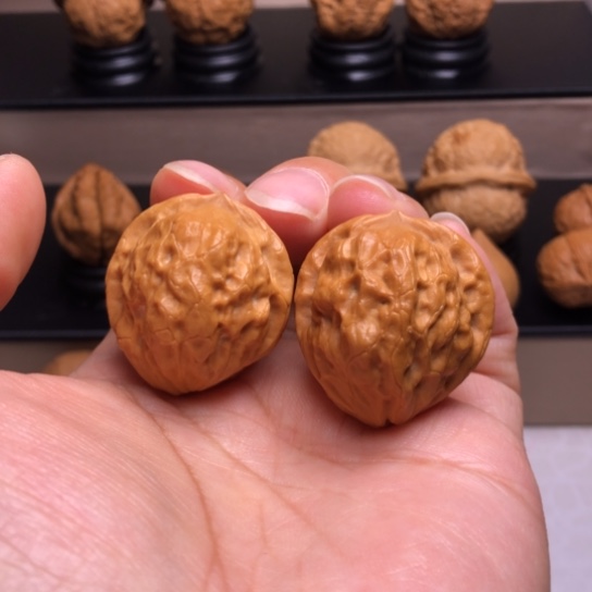 文玩核桃把件芭蕉扇25