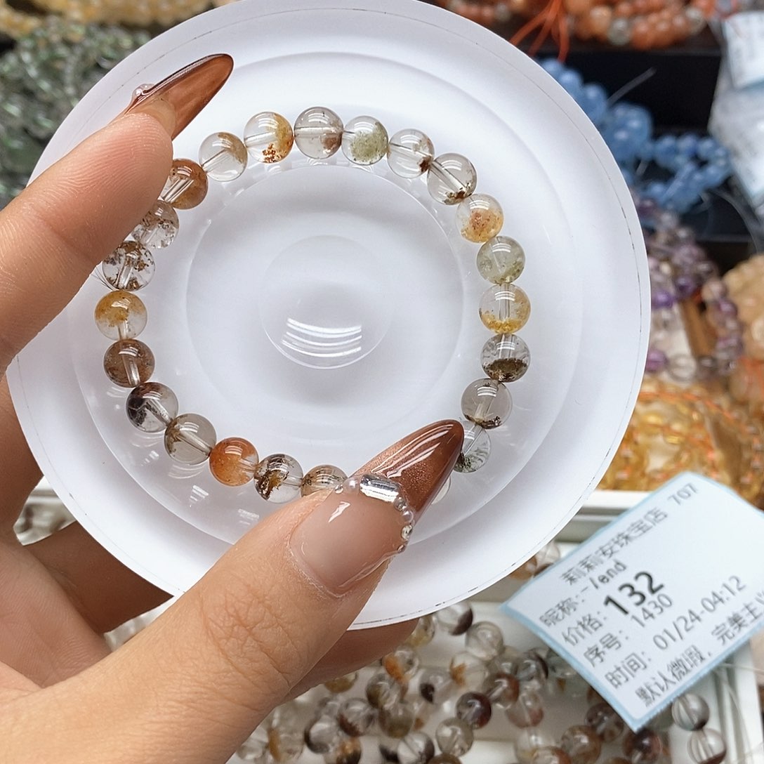 水晶手串未镶嵌34699900976