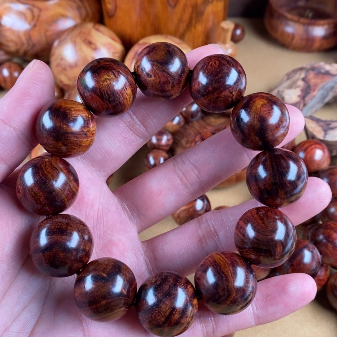 黄花梨/降香黄檀手串/手链陳*人