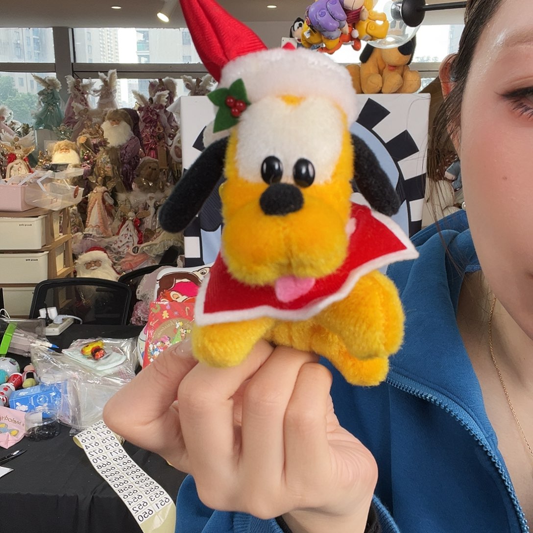 毛绒650号老料布鲁托胸针