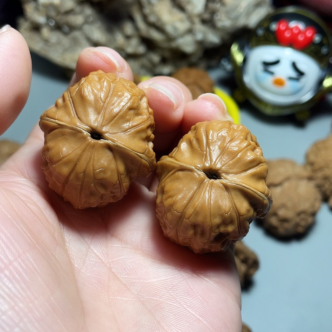 核桃手串/手链精品龟甲纹32加