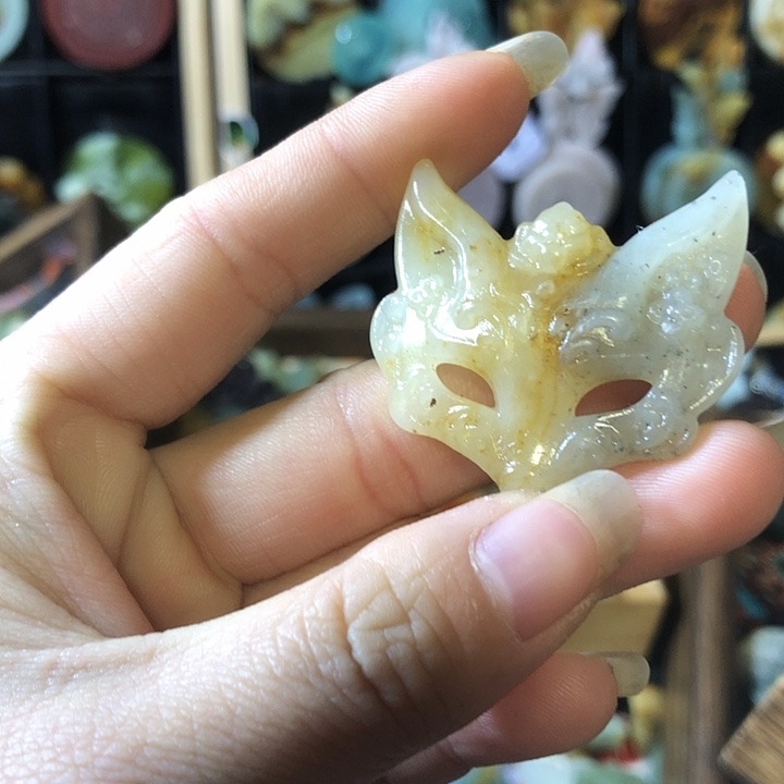 岫玉未镶嵌岫玉挂件