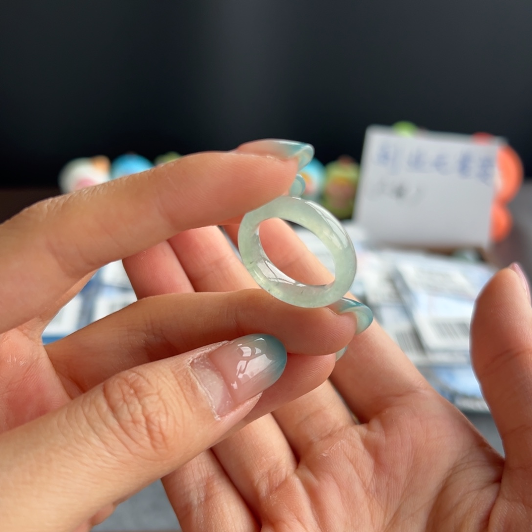 翡翠未镶嵌戒圈138号买断15