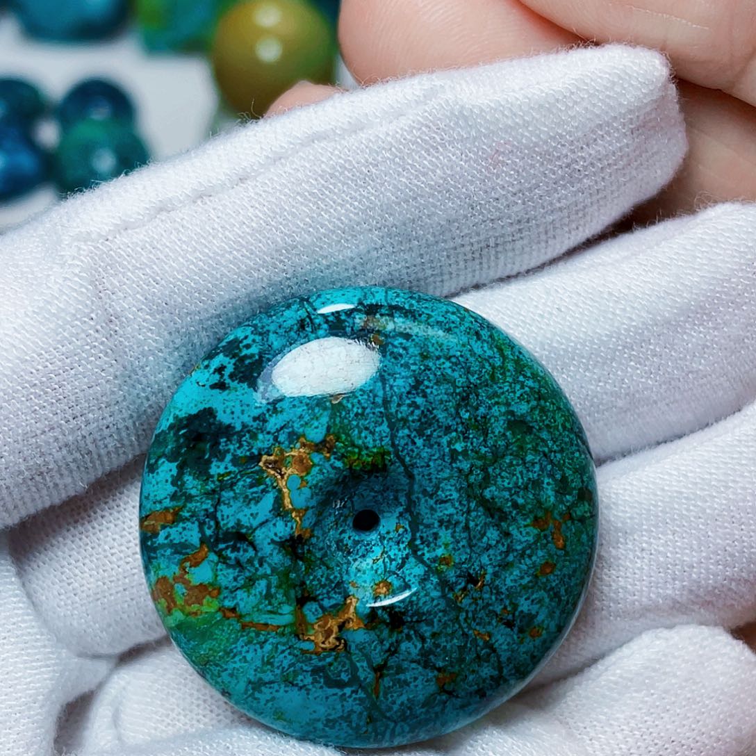 绿松石未镶嵌配饰