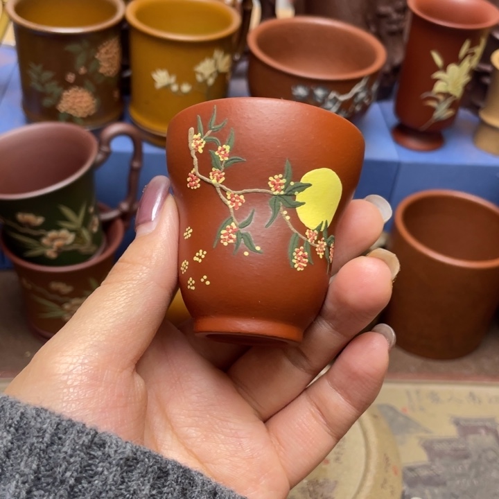 紫砂茶杯紫砂主人杯