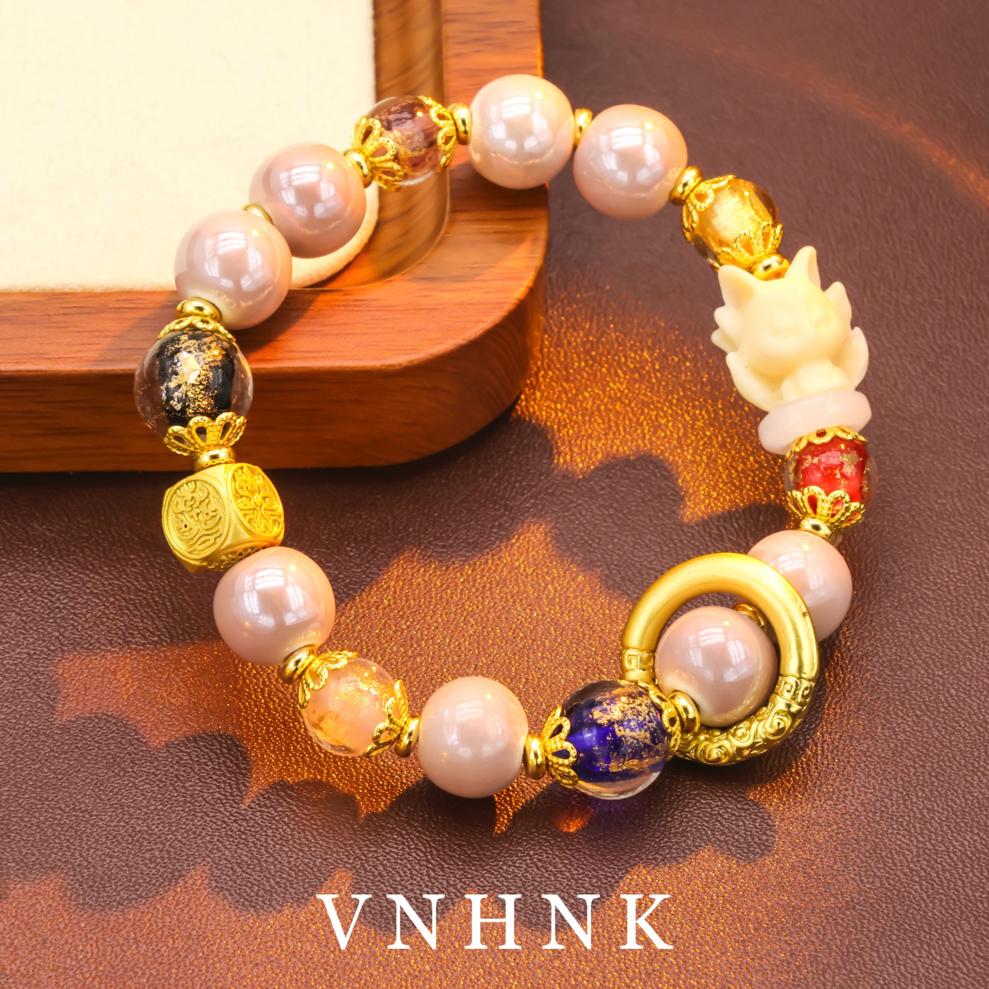 铜合金手链 美可儿   M464   彩色(10mm）时尚手链预售