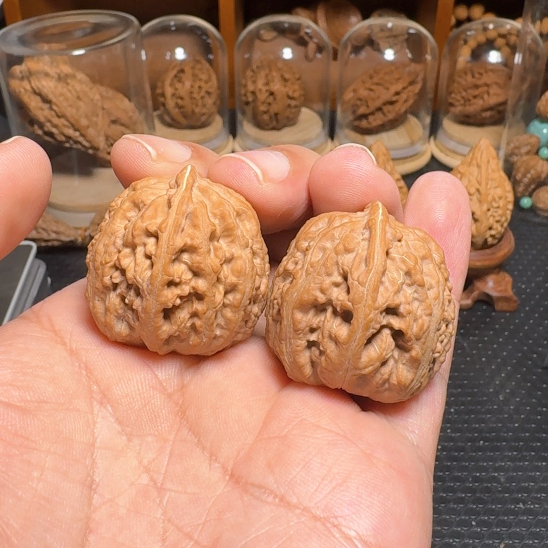 文玩核桃把件矮壮南瓜