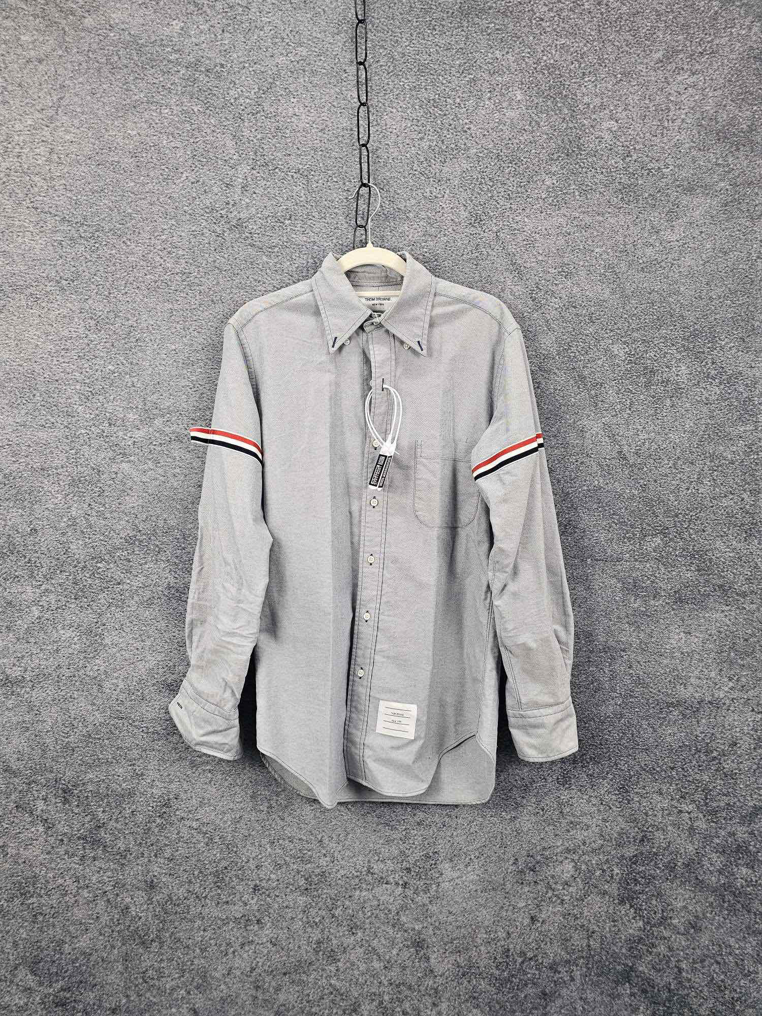 99新 THOMBROWNE CZF0507/汤姆布朗/经典款式衬衣/尺码1码