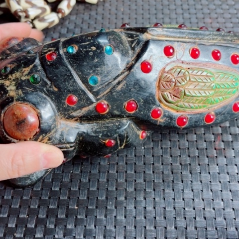 紫金钵盂菩提把件