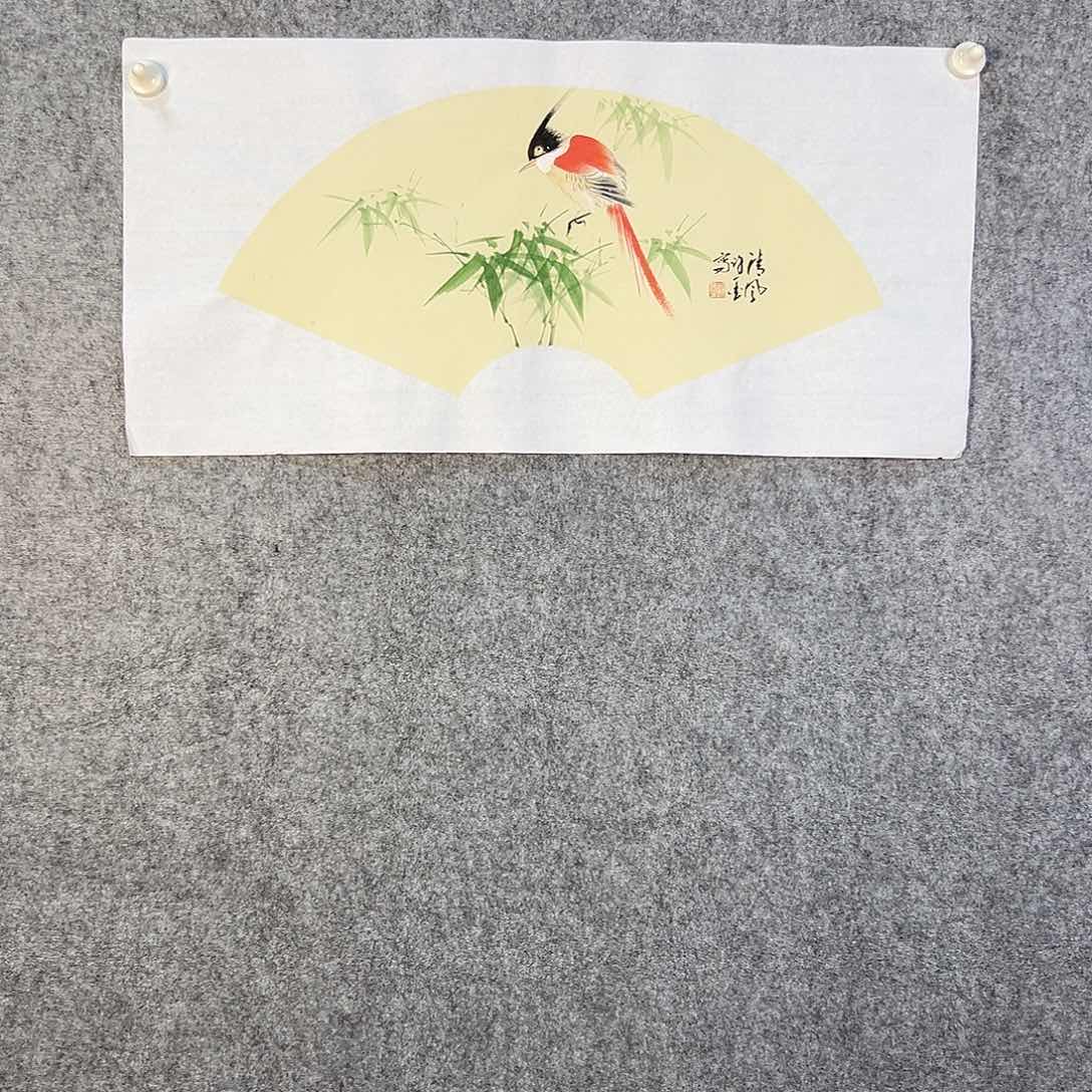国画668 花鸟在此处飞翔也不太可能