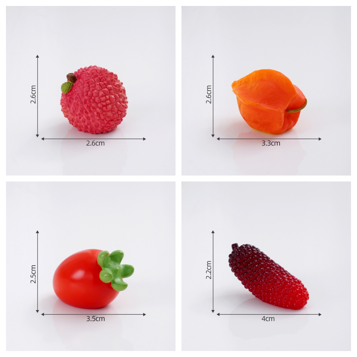 个人单(现场拆)【整颗超大水果】仿真夏季微景观配件玩具手工