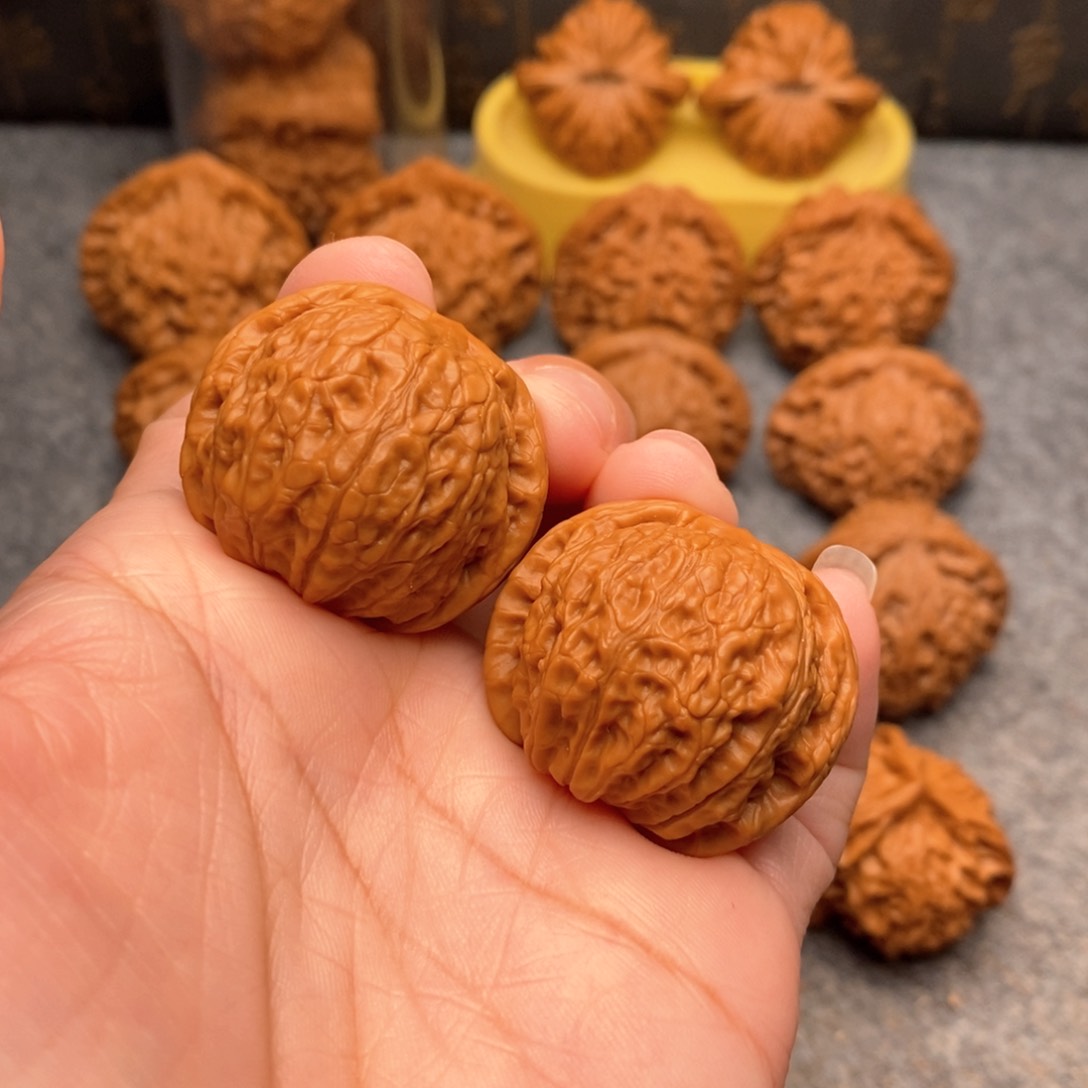 文玩核桃把件愿****好精品乾隆磨34.5全品