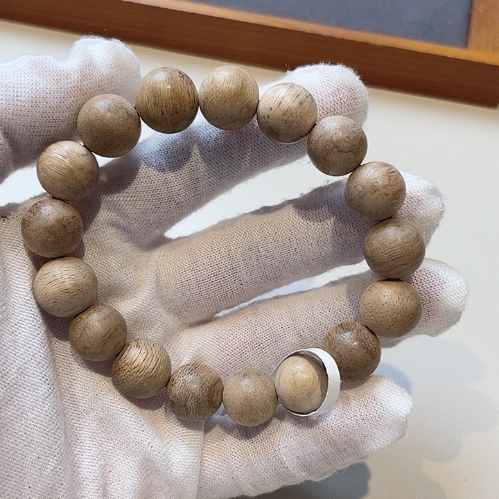沉香手串加里曼丹单圈尺寸1.2