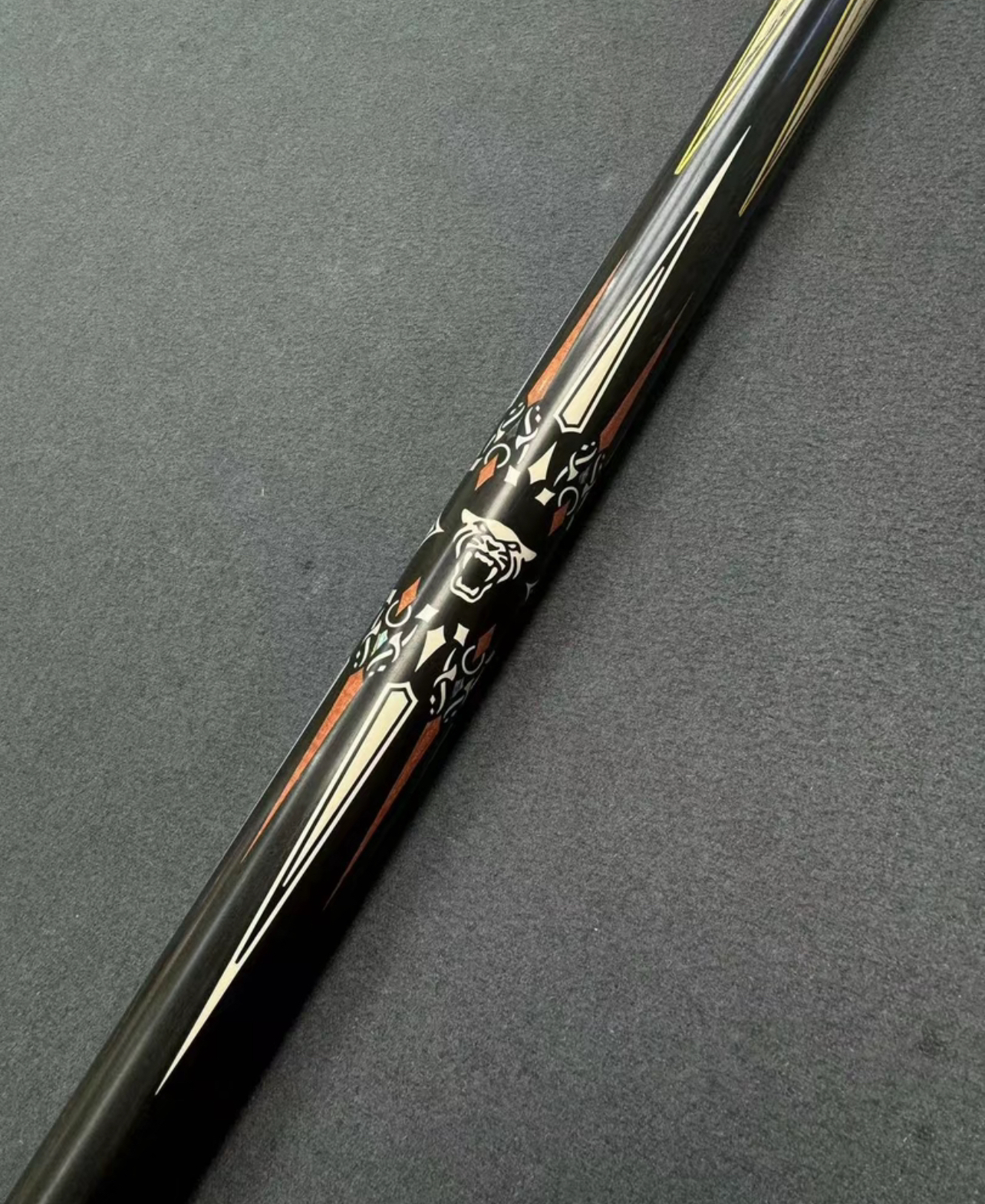 G5新款小头球杆手工中式斯诺克一体桌球杆