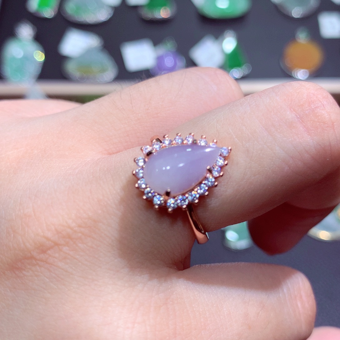 翡翠银S925镶嵌颈饰翡翠