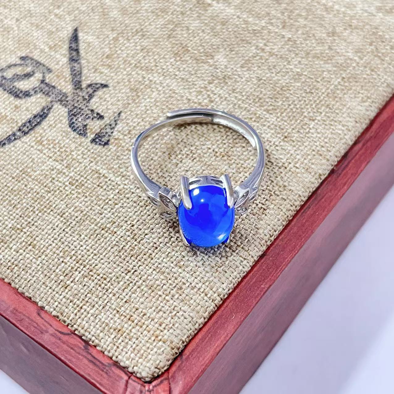 【清梧云初】蓝宝石戒指ZCY17