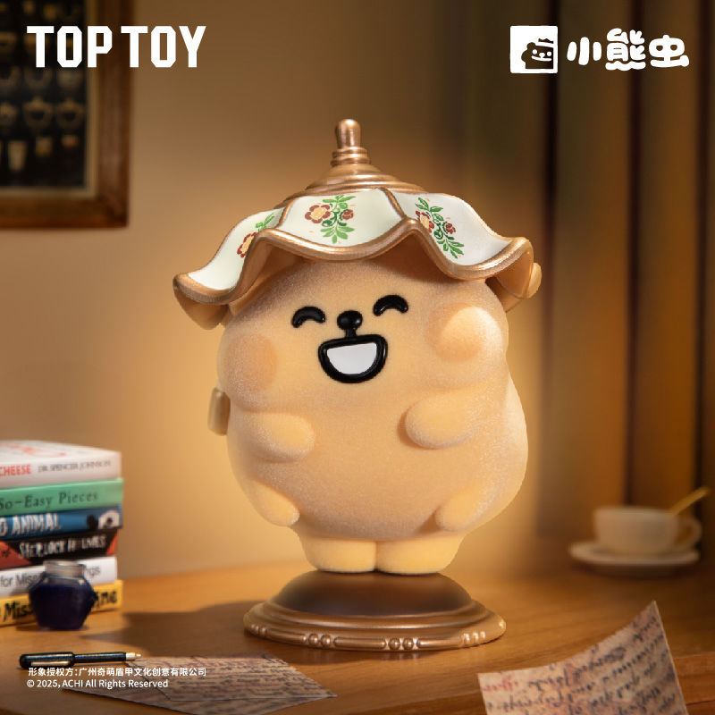 【拆盒】小熊虫躲猫猫可爱盲盒手办摆件潮玩