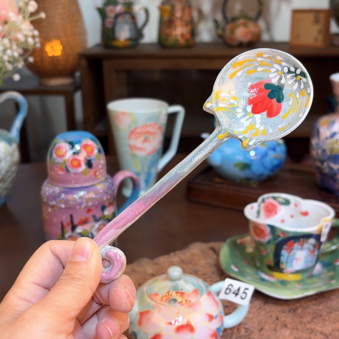 曲***∪景德镇手绘高温釉下彩陶瓷茶具