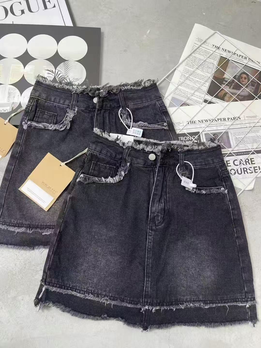十三行新款精品辣妹牛仔短裤