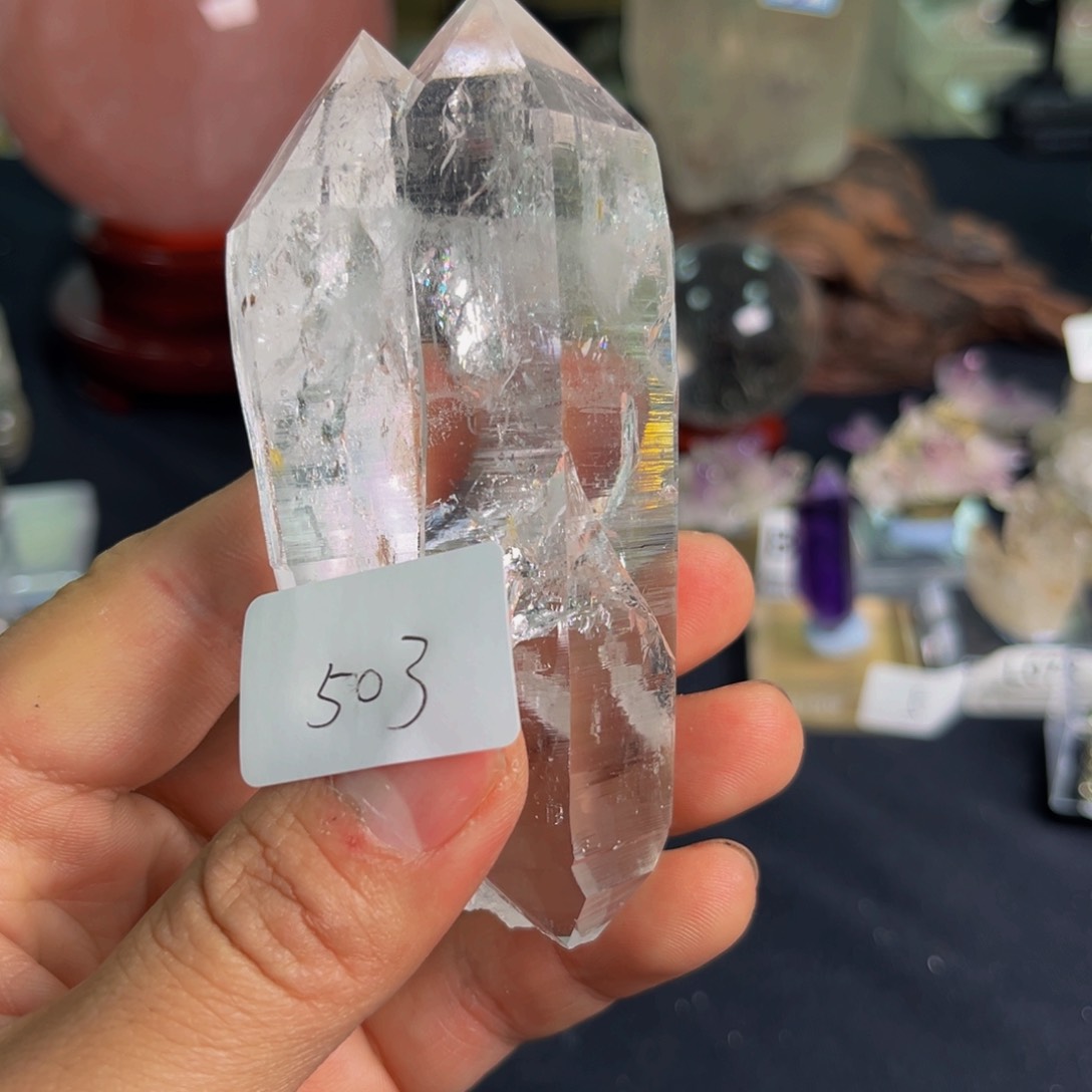 水晶天然水晶家居摆件未镶嵌王****n