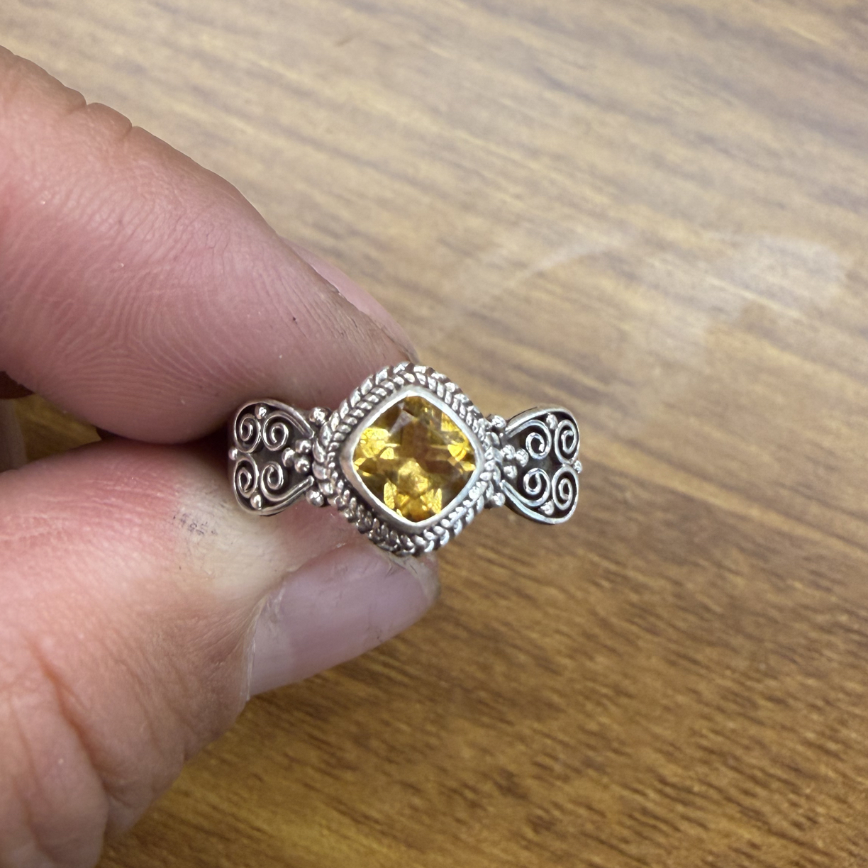 925银戒指 复古气质指环活口手工时尚