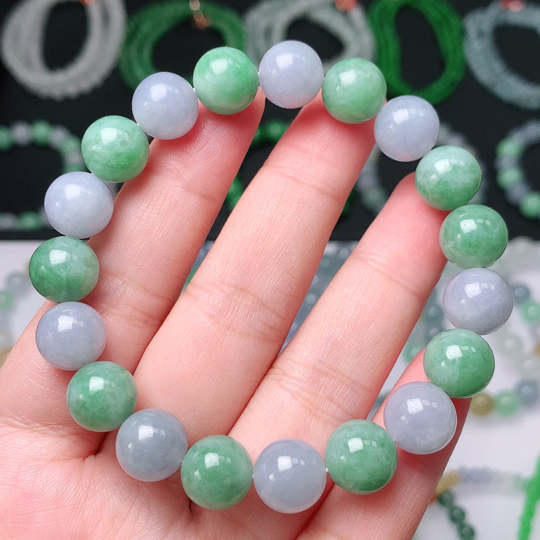 未镶嵌翡翠手链翡翠