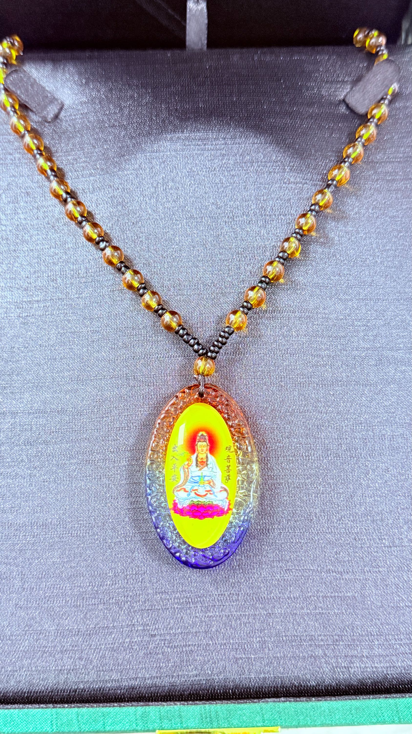 【祥百福】A0031 轻奢观音吊坠 多样性发其一