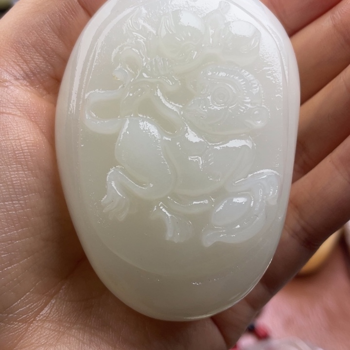 青***原石材天然古青石手把件