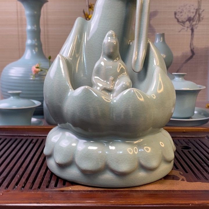 原产地汝瓷倒流香微