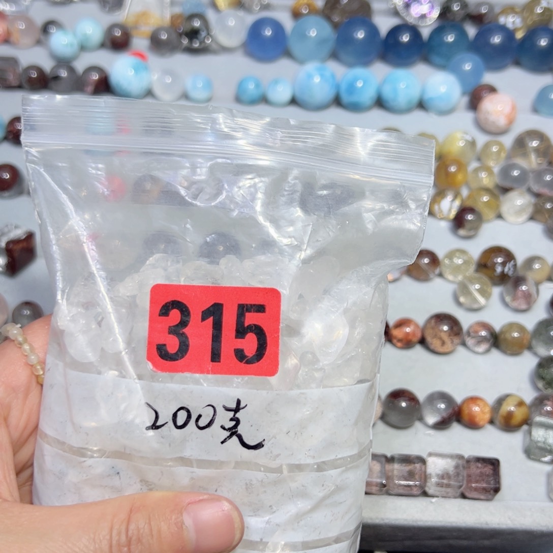 水晶颈饰未镶嵌天然