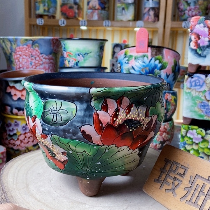 景德镇艺术手绘作品