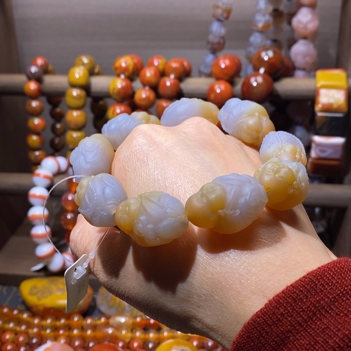 未镶嵌手链玛瑙/玉髓