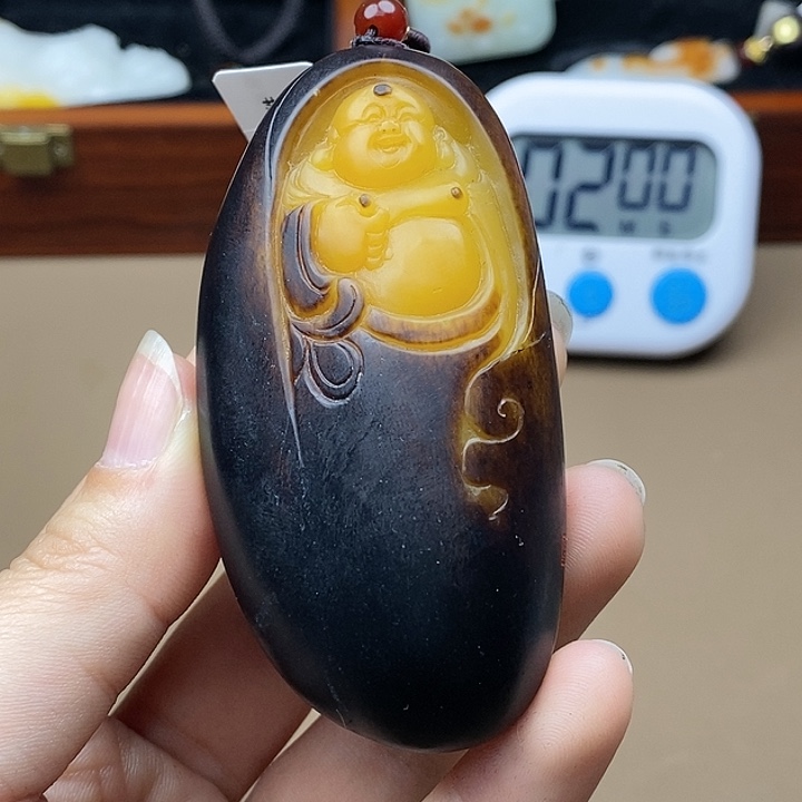 和田玉挂件未镶嵌以**MF