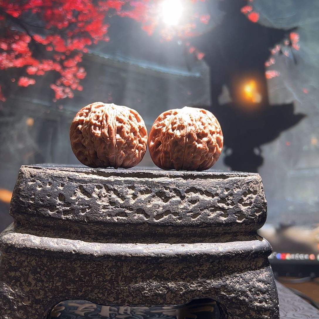 桃核吊坠涞水山地磨030607