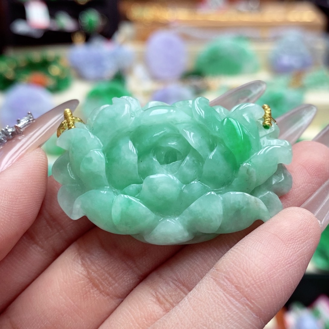 颈饰未镶嵌翡翠翡翠吊坠