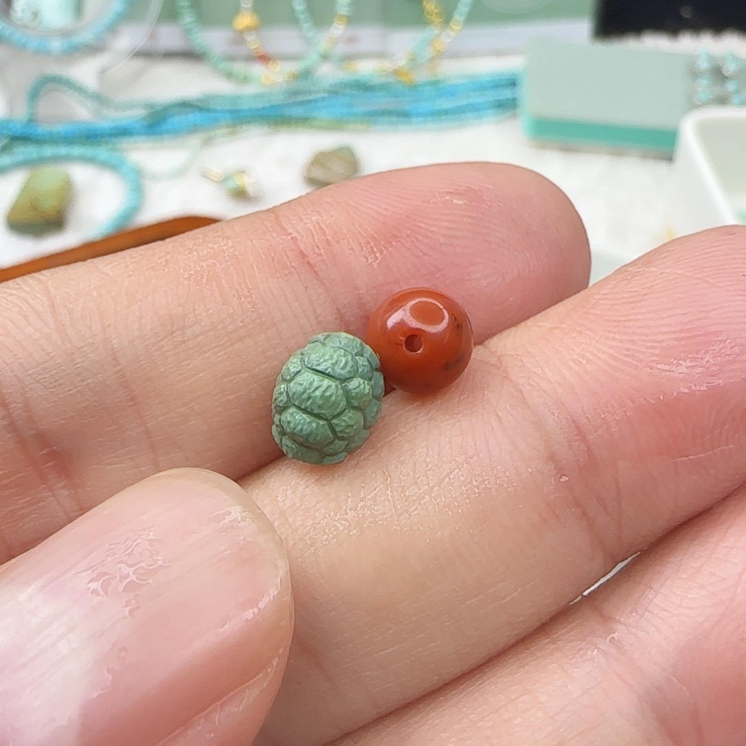 南红玛瑙未镶嵌配饰