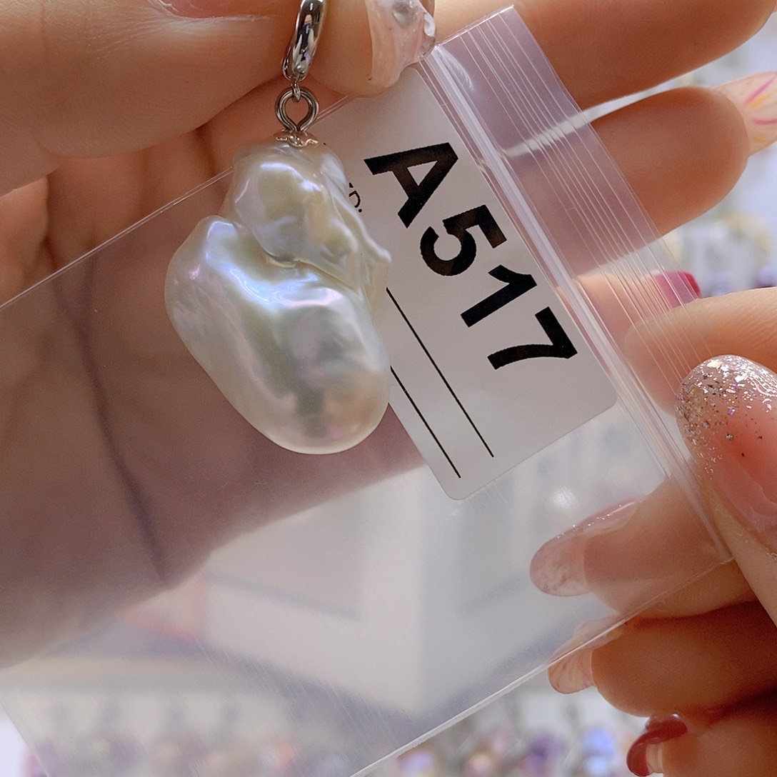 淡水珍珠颈饰银S925镶嵌