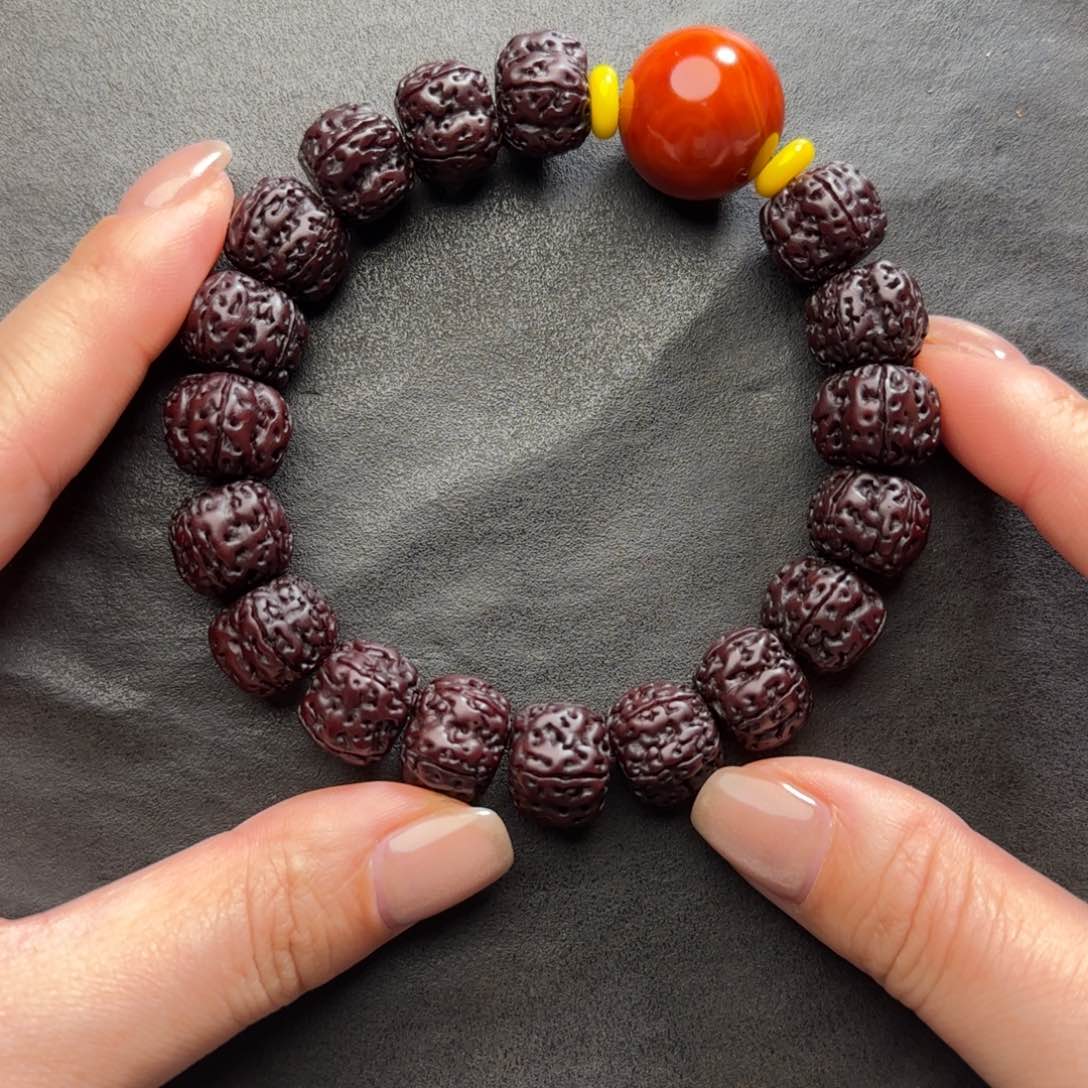 金刚菩提吊坠黑金