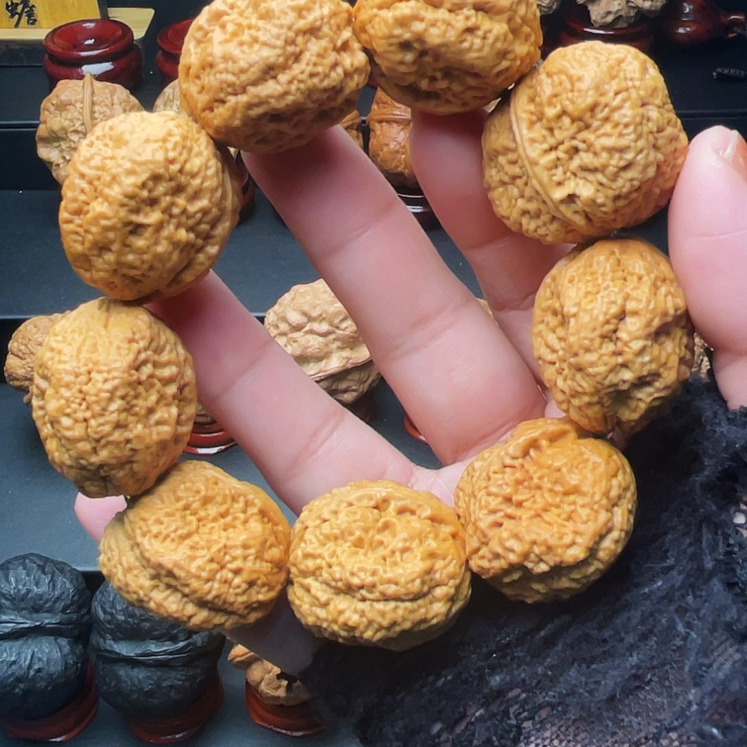 文玩核桃把件31尺手串6号